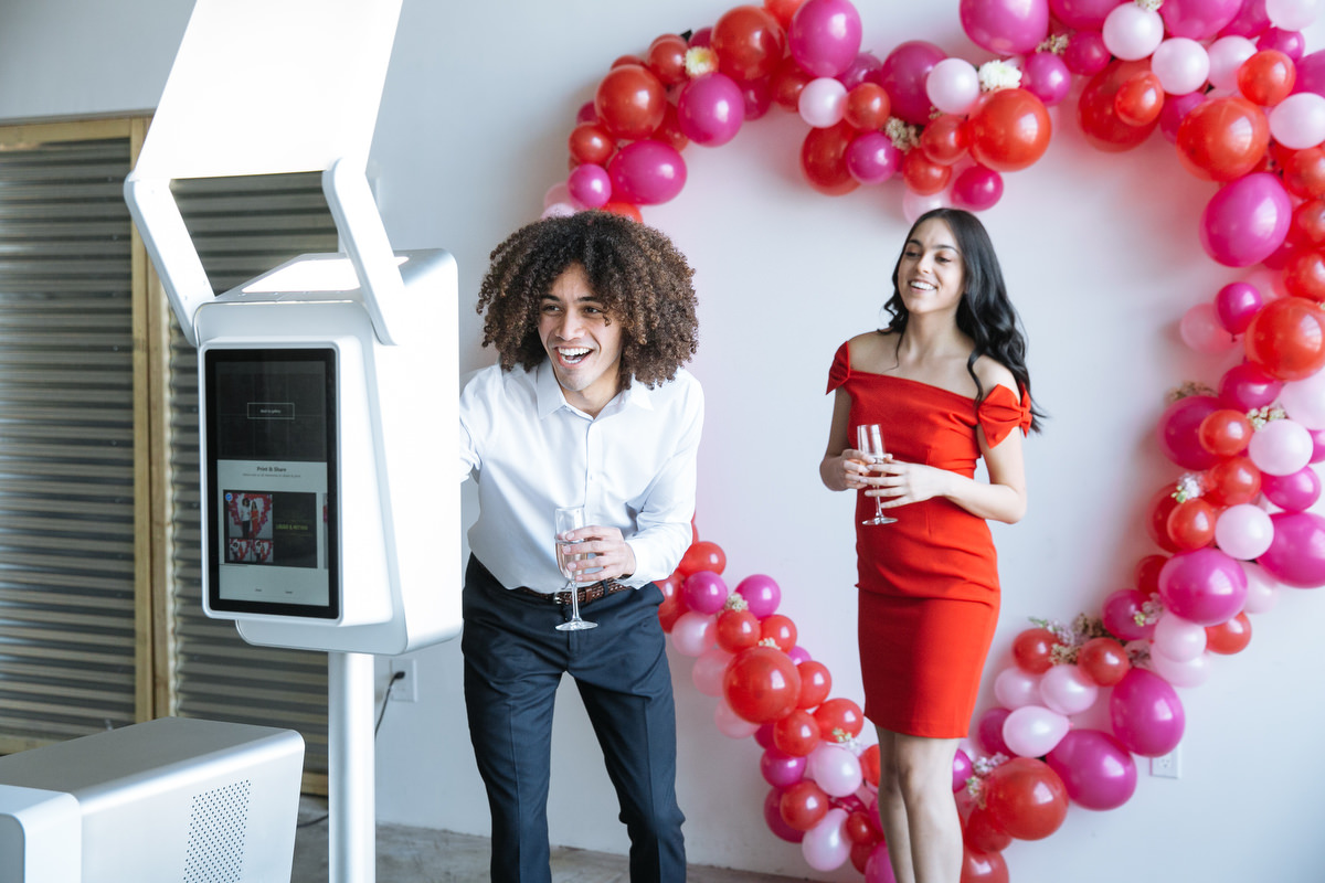 Wedding photo booth