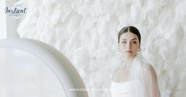 Feather wall backdrop