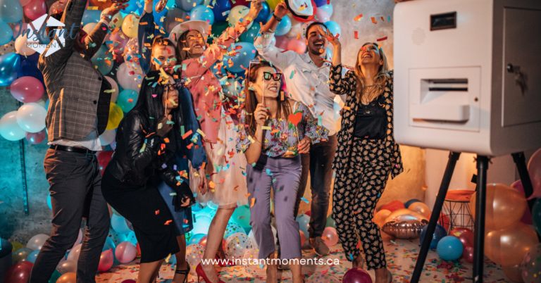 Corporate event photo booth